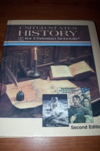 Cover art for United States History for Christian Schools