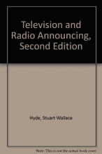 Cover art for Television and radio announcing
