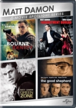 Cover art for Matt Damon 4-Movie Spotlight Series