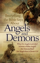 Cover art for Everything the Bible Says About Angels and Demons: What Do Angels Look Like?  Is Satan a Fallen Angel?  Are Demons Real?   Are Angels Sent to Protect Us?