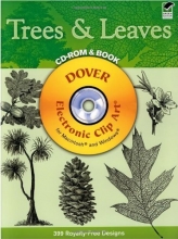 Cover art for Trees and Leaves CD-ROM and Book (Dover Electronic Clip Art)