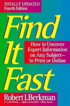 Cover art for Find It Fast: How to Uncover Expert Information on Any Subject