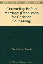 Cover art for Counseling Before Marriage (Resources for Christian Counseling)