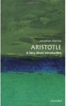 Cover art for Aristotle: A Very Short Introduction (Very Short Introductions)