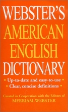 Cover art for Webster's American English Dictionary