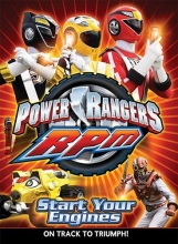 Cover art for Power Rangers RPM, Vol. 1: Start Your Engines