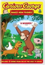 Cover art for Curious George Makes New Friends