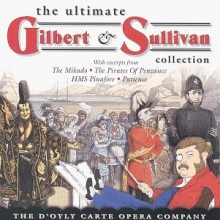 Cover art for Ultimate Gilbert & Sullivan Collection