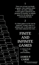 Cover art for Finite and Infinite Games:  A Vision of Life as Play and Possibility