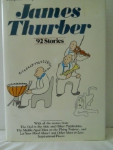 Cover art for James Thurber: 92 Stories (with Original Drawings)