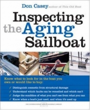 Cover art for Inspecting the Aging Sailboat (The International Marine Sailboat Library)