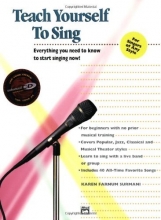 Cover art for Alfred's Teach Yourself to Sing (Book & Enhanced CD)