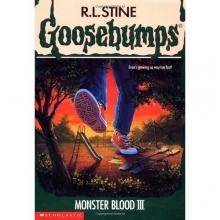 Cover art for goosebumps: monster blood III