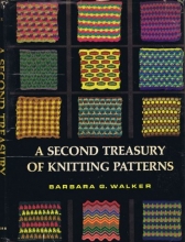 Cover art for A Second Treasury of Knitting Patterns