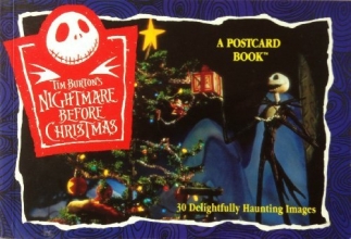 Cover art for Tim Burton's Nightmare Before Christmas: A Postcard Book