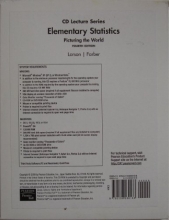 Cover art for Elementary Statistics