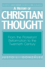 Cover art for A History of Christian Thought, Vol. 3: From the Protestant Reformation to the Twentieth Century