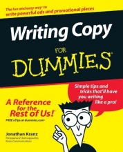 Cover art for Writing CopyFor Dummies