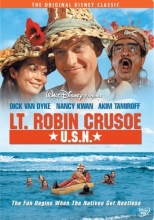 Cover art for Lt. Robin Crusoe, U.S.N.