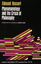 Cover art for Phenomenology and the Crisis of Philosophy (Torchbooks)