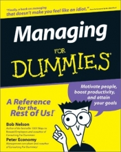 Cover art for Managing For Dummies