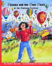 Cover art for Paloma and the Dust Devil at the Balloon Festival (Historical New Mexico for Children)