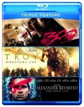 Cover art for Alexander Revisited / Troy / 300  [Blu-ray]