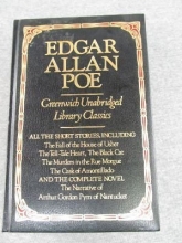 Cover art for Edgar Allan Poe:Greenwich Unabridged Library Classics