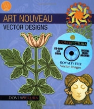 Cover art for Art Nouveau Vector Designs (Dover Pictura Electronic Clip Art)