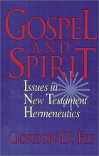 Cover art for Gospel and Spirit: Issues in New Testament Hermeneutics