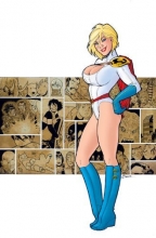 Cover art for Power Girl Vol. 2: Aliens & Apes