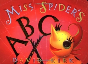 Cover art for Miss Spider's Abc Board Book