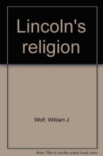 Cover art for Lincoln's religion