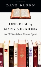 Cover art for One Bible, Many Versions: Are All Translations Created Equal?