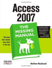 Cover art for Access 2007: The Missing Manual