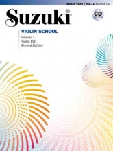 Cover art for Suzuki Violin School Volume 1 - Revised Edition (Book & CD) (Suzuki Violin School, Violin Part)