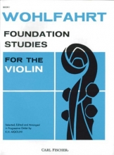 Cover art for Foundation Studies for the Violin (Book 1)