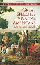 Cover art for Great Speeches by Native Americans (Dover Thrift Editions)