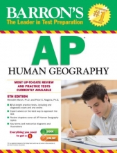 Cover art for Barron's AP Human Geography, 5th Edition