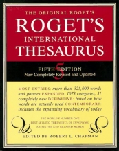 Cover art for Roget's International Thesaurus