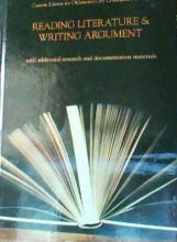 Cover art for Reading Literature & Writing Argument