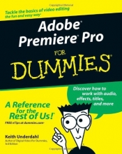 Cover art for Adobe Premiere Pro For Dummies
