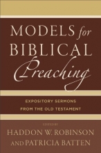 Cover art for Models for Biblical Preaching: Expository Sermons from the Old Testament