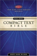 Cover art for Compact Text Bible (Bible Nkjv Black Hardcover)