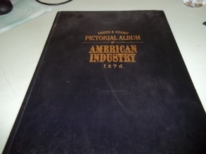 Cover art for Asher and Adams' Pictorial Album of American Industry, 1876