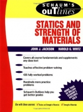 Cover art for Schaum's Outline of Statics and Strength of Materials (Schaum's)