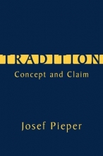 Cover art for Tradition: Concept and Claim