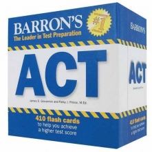 Cover art for Barron's ACT Flash Cards