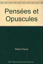 Cover art for Penses et Opuscules