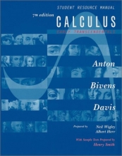 Cover art for Calculus, Early Transcendentals, Student Resource Manual